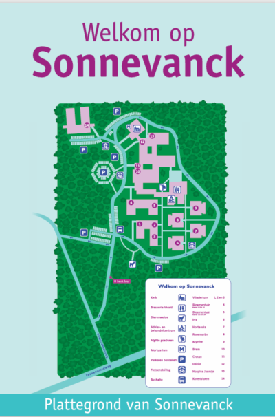 plattegrond Sonnevanck